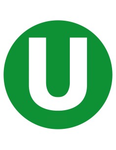 Contrassegno adesivo - U - Veicolo ecologico
