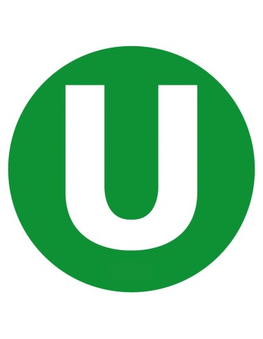 Contrassegno adesivo - U - Veicolo ecologico