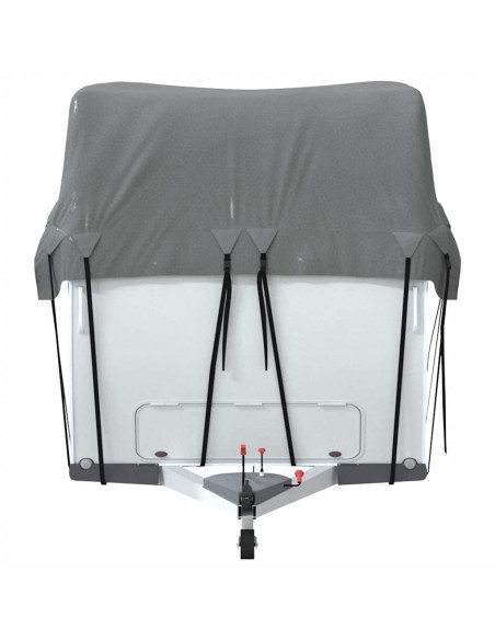 Telo per Roulotte Grigio 900x300 cm in Tessuto Non Tessuto