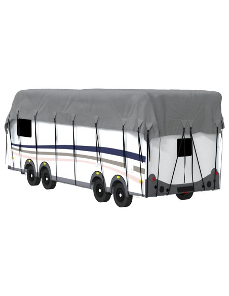 Telo per Roulotte Grigio 900x300 cm in Tessuto Non Tessuto