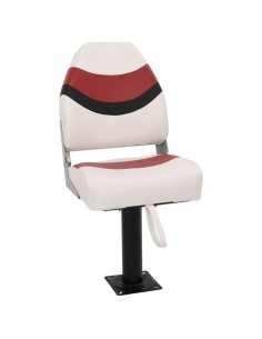 Set Sedile da Barca Pieghevole 2pz con Schienale Alto 2