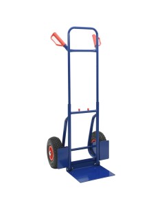 Carrello Manuale Blu e Rosso 49,5 x 53 x 114 cm Acciaio 2