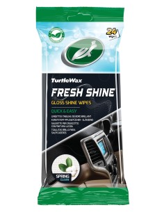 Fresh Shine, salviette per cruscotto, finitura lucida - 24 pz
