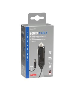 Spinotto per presa accendisigari con connettore Jack, 12/24V 2