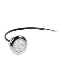 Luce ingombro - 1 Led - 12/24V - Bianco