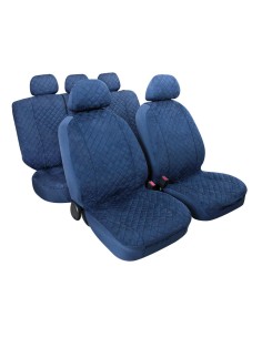 Miky, set fodere coordinate in microfibra - Blu