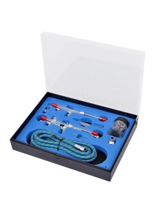 Set Aerografo con 2 Spruzzatori