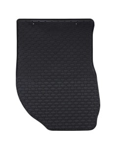 Tappetino per Auto 4 pcs Nero Gomma 2