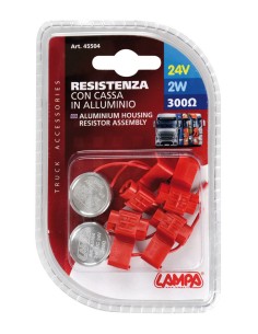 Cheat-Box kit per lampadine a led, 24V - 300 OHM - 2 W 2