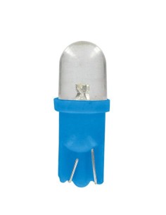 24V Micro lampada 1 Led - (T10) - W2,1x9,5d - 2 pz  - D/Blister - Blu