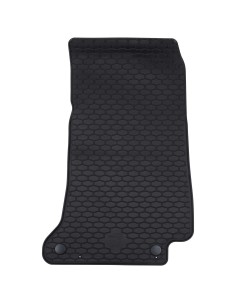 Tappetino per Auto 4 pcs Nero Gomma 2