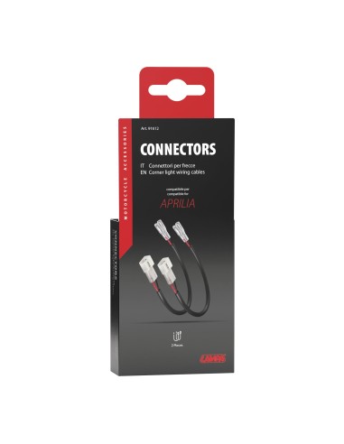 Connettori per indicatori di direzione, 2 pz - compatibile per - Aprilia