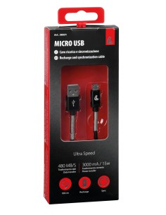 Cavo Usb   Micro Usb - 100 cm - Nero 2