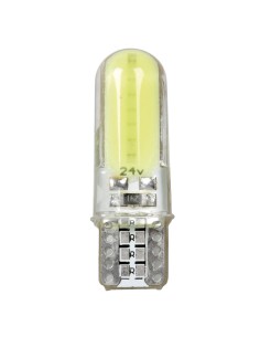 24V Mega-Led 24 - 2 SMD x 12 chip - (T10) - W2,1x9,5d - 20 pz  - Busta - Bianco