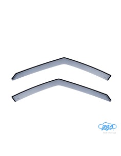 Set deflettori aria anteriori adesivi - compatibile per Citroen C4 Grand Picasso (10/06 09/13)  - Citroen C4 Picasso (03/07 05/
