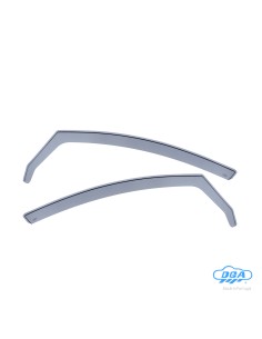 Set deflettori aria anteriori ad incastro, tipo lungo - compatibile per Opel Astra J 5p (01/10 10/15)  - Opel Astra J Sports To