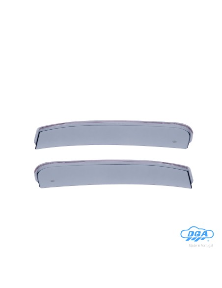 Set deflettori aria anteriori ad incastro, tipo corto - compatibile per Ford Transit (04/14 )
