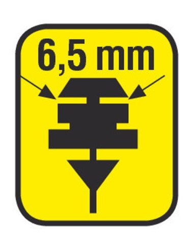 Blade-X Plus - 61 cm - con rotaia - 2 pz