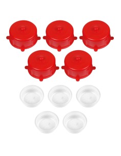 Set 5 tappi e sottotappi per taniche in plastica