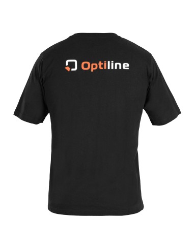 T-Shirt nera Optiline - S