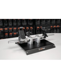 Display da banco, manubrio con riser per esposizione prodotti moto 2