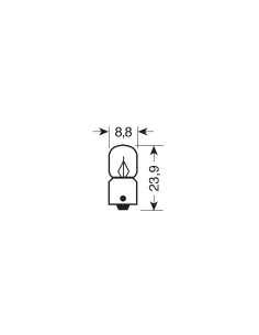 24V Original Line - 2W - BA9s - 1 pz  - Sfuso 2