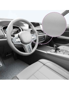 Pellicole per Auto 2 pz 4D Argento 100x150 cm+50x150 cm