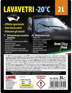 Gran-Pree, liquido lavavetro (-20°C) - 2000 ml 2