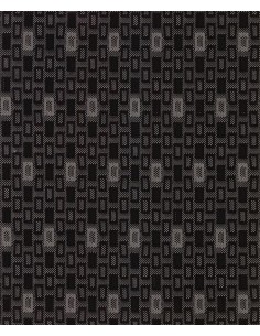 Square, set fodere coordinate in jacquard - Nero 2