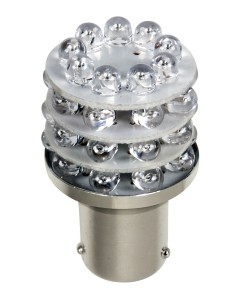 12V Lampada Multi-Led 36 Led - (P21/5W) - BAY15d - 1 pz  - D/Blister - Rosso