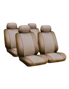 Glamur Basic-Fit, set fodere coordinate in jacquard - Beige